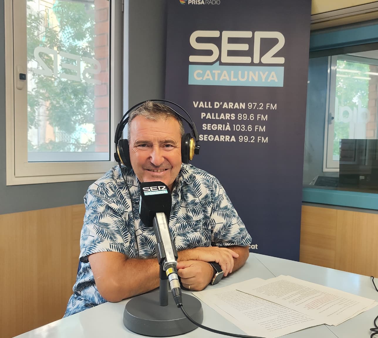 Quintí Casals, historiador lleidatà, durant la seva participació en el programa especial de l&#039;Aquí Lleida en motiu de la Diada Nacional d&#039;aquest 2025.