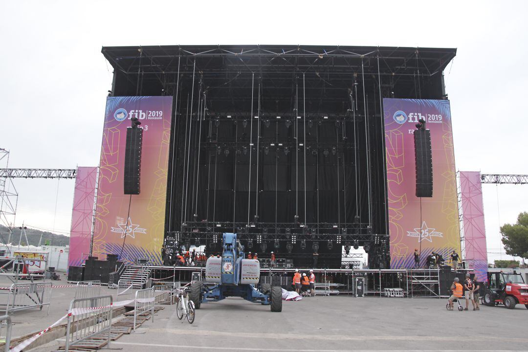 Imagen de un escenario del FIB en la edición de 2019