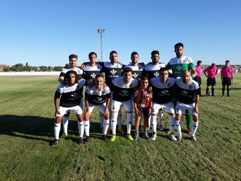 Once inicial del Zamora en Morales