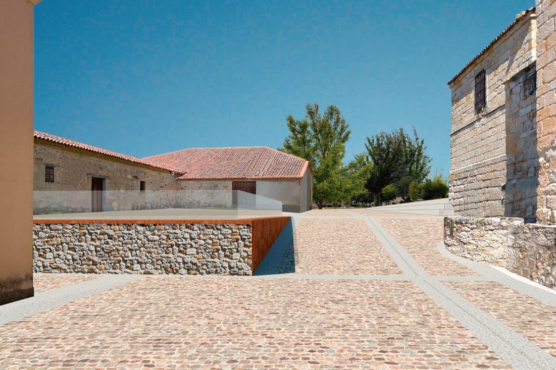 Recreación virtual de la calle que se abrirá en la trasera de la Catedral de Zamora