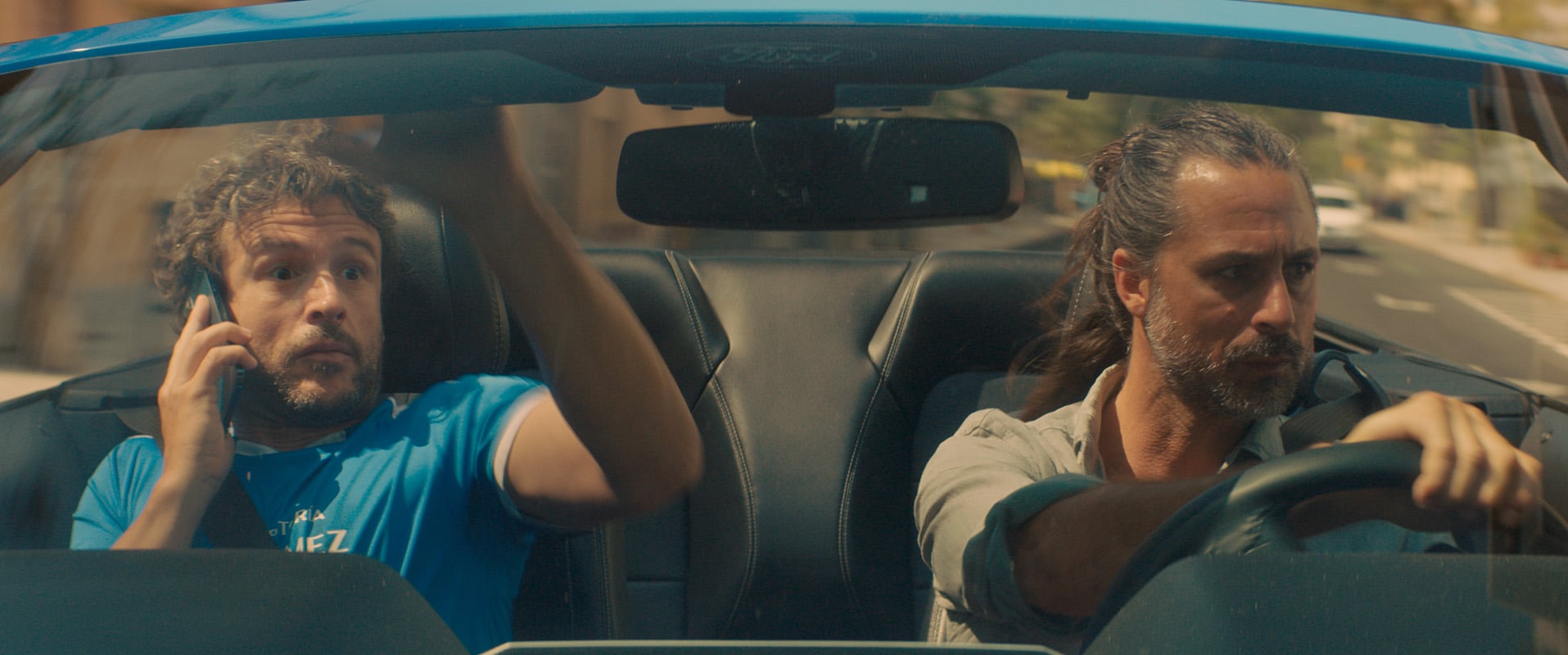 Fotograma de la película 'Un novio para mi mujer' / Diego Martín y Hugo Silva / Universal Pictures