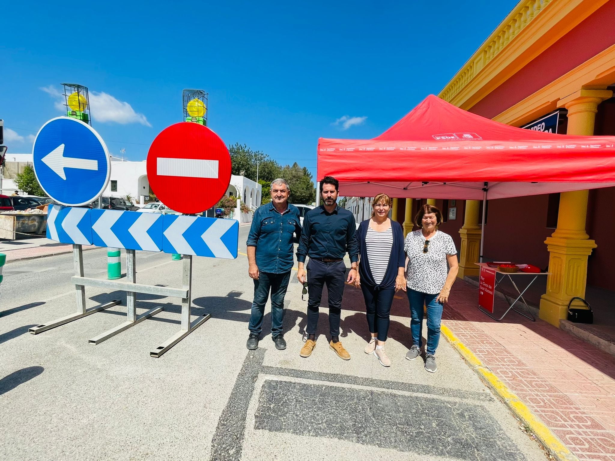 Concejales del PSOE en Sant Antoni