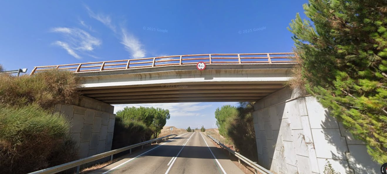 Zona donde se va a actuar en la carretera P-960