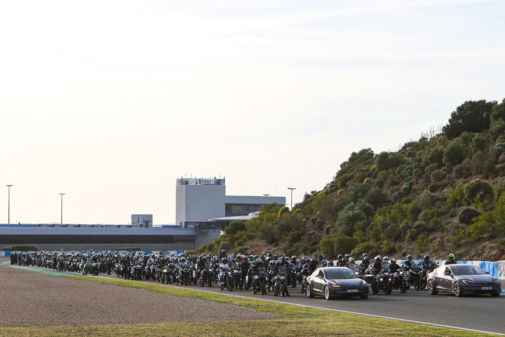 Concentración moto turística Circuito de Jerez