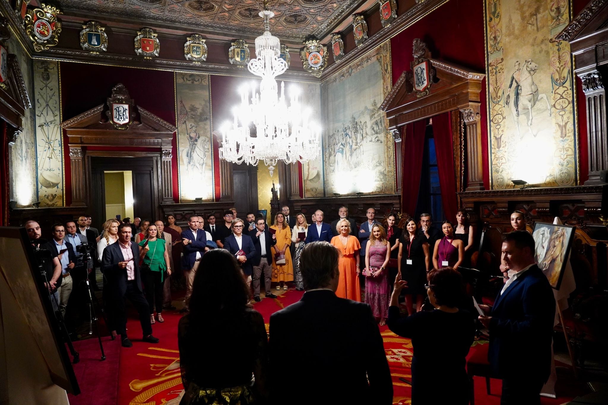 Beulart se ha dado a conocer en el Palacio de la Real Maestranza de Caballería de València