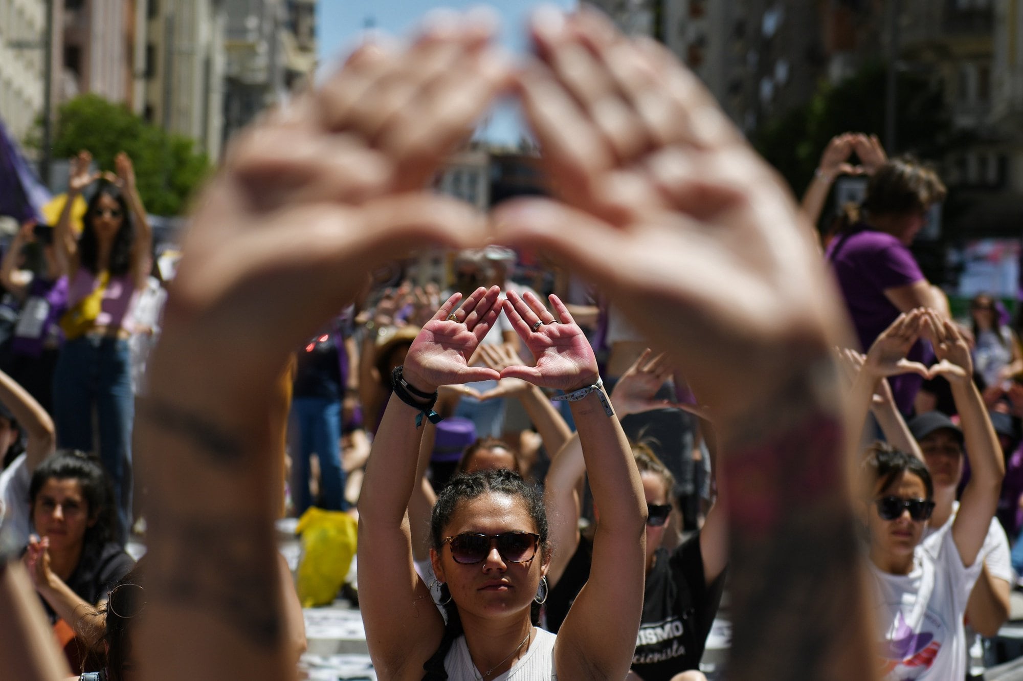 Manifestación para reclamar la abolición de la prostitución (Imagen de Archivo)