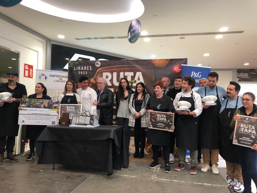 Entrega de premios de la XVII Ruta de la Tapa de Linares