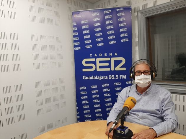 Santos López Tabernero, el Delegado Provincial de Agricultura, Agua y Desarrollo Rural de Guadalajara