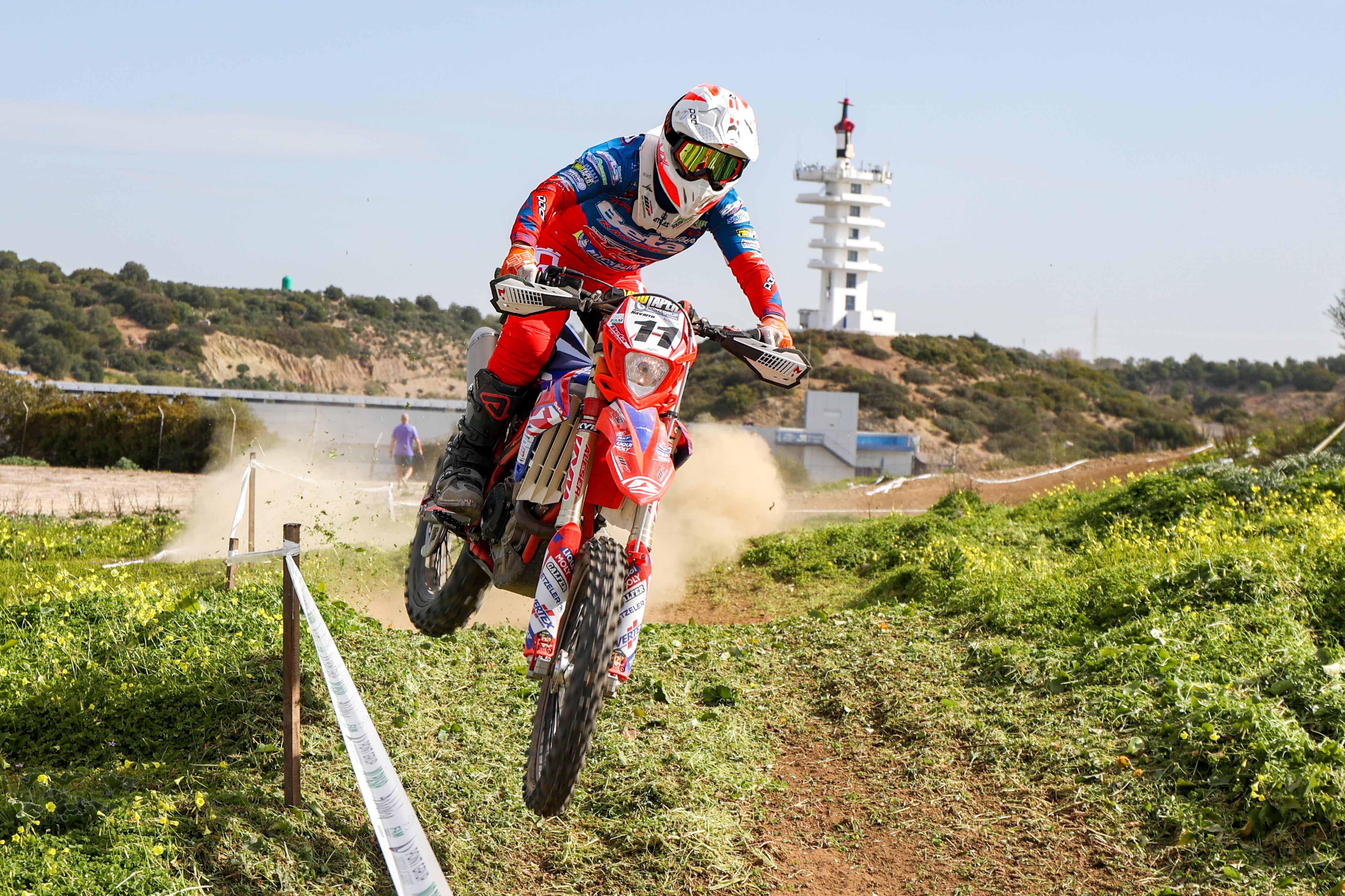 Prueba del regional de Enduro c elebrado en el Circuito de Jerez