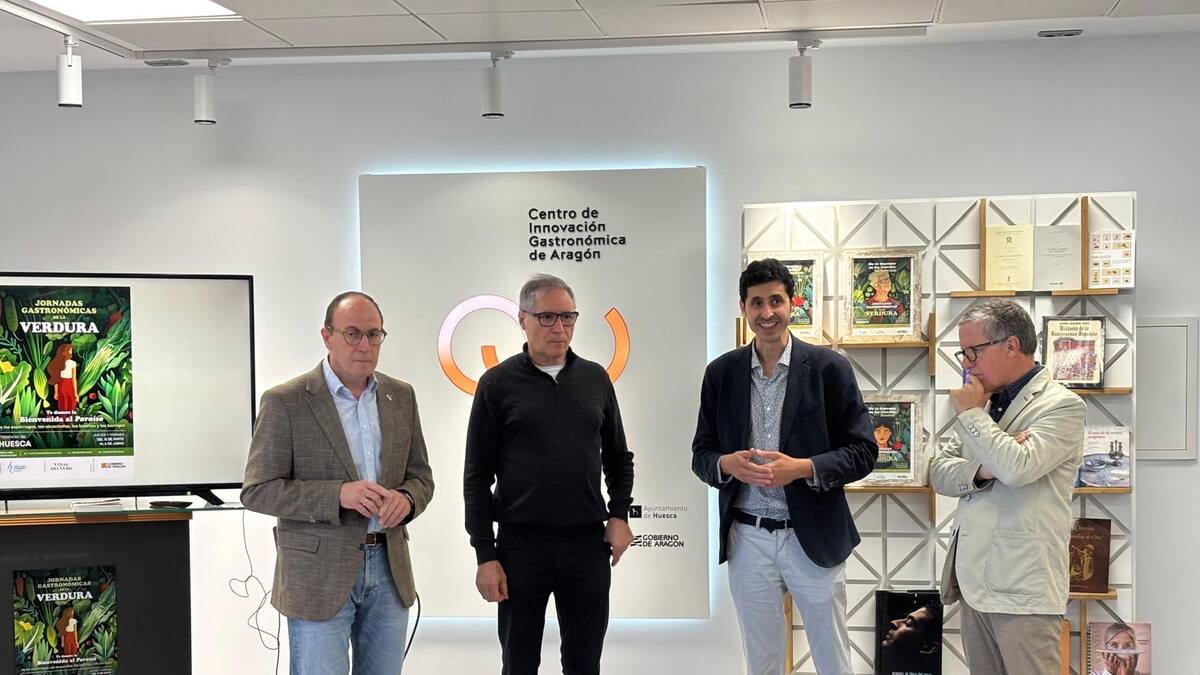 Carmelo Bosque, Ismael Ferrer y José Mª Salas-Jornadas de la verdura