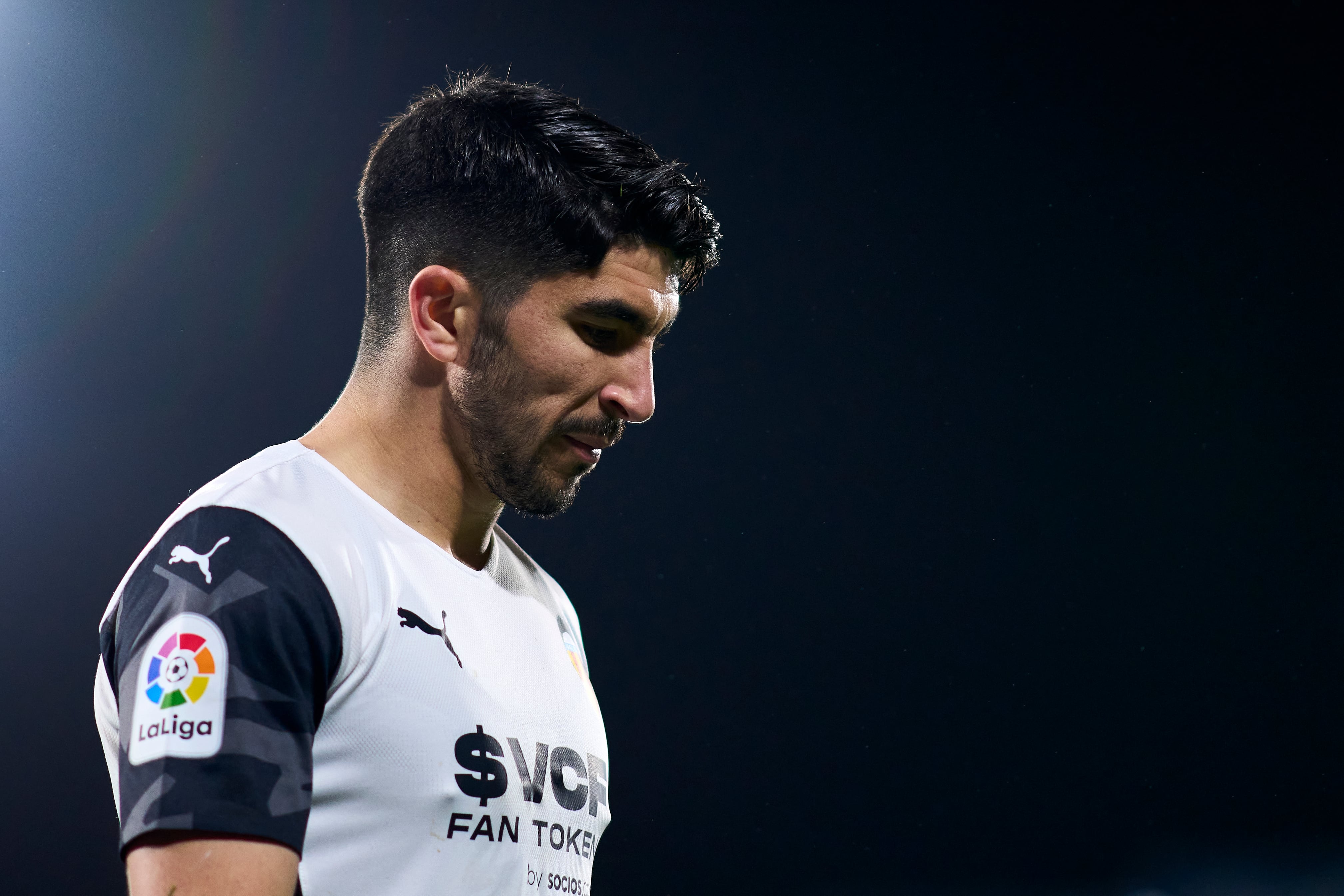 Carlos Soler durante un partido de LaLiga