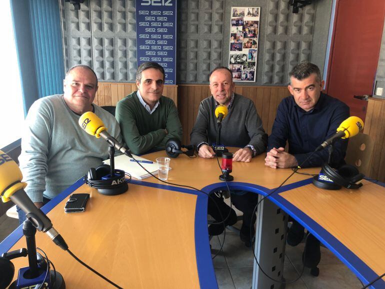 Aitor Morrás, José Vicente Marí Bosó, Joan Serra y Julián Aguilar.