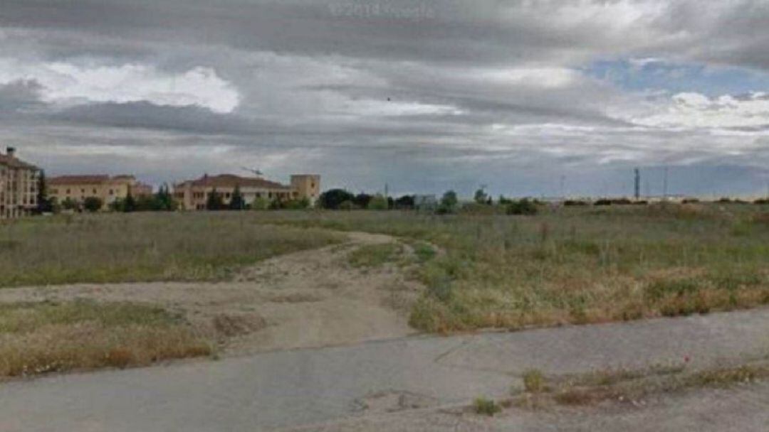 Parcela donde se ubicará el Centro de Salud Segovia IV