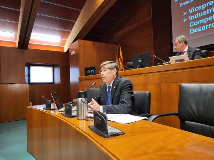 Arturo Aliaga, consejero del Gobierno de Aragón