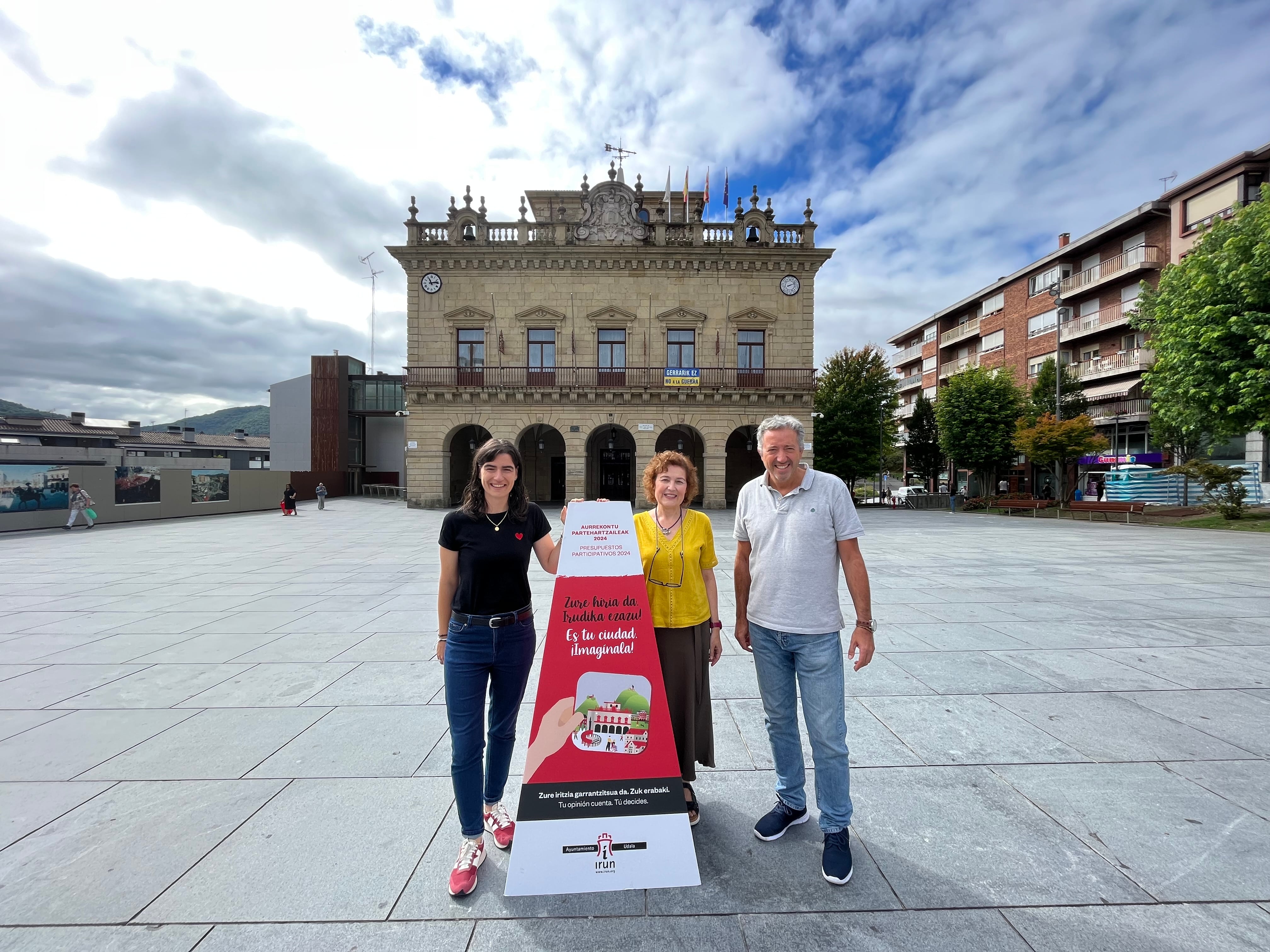 Presentada la novena edición de los Presupuestos Participativos de Irun.