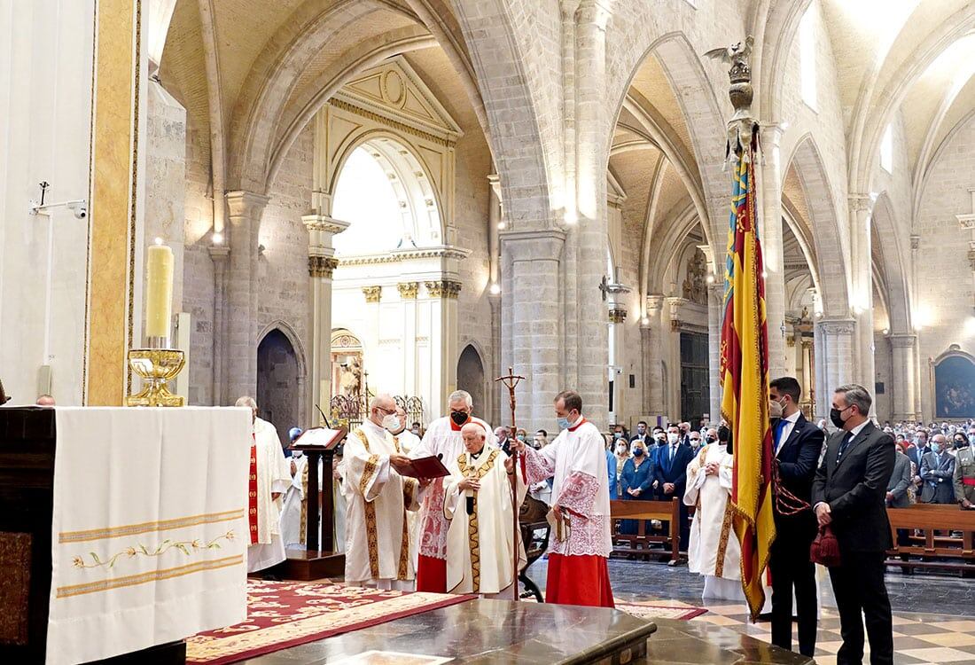 Imagen de archivo de la celebración de un Te Deum en la Catedral de València