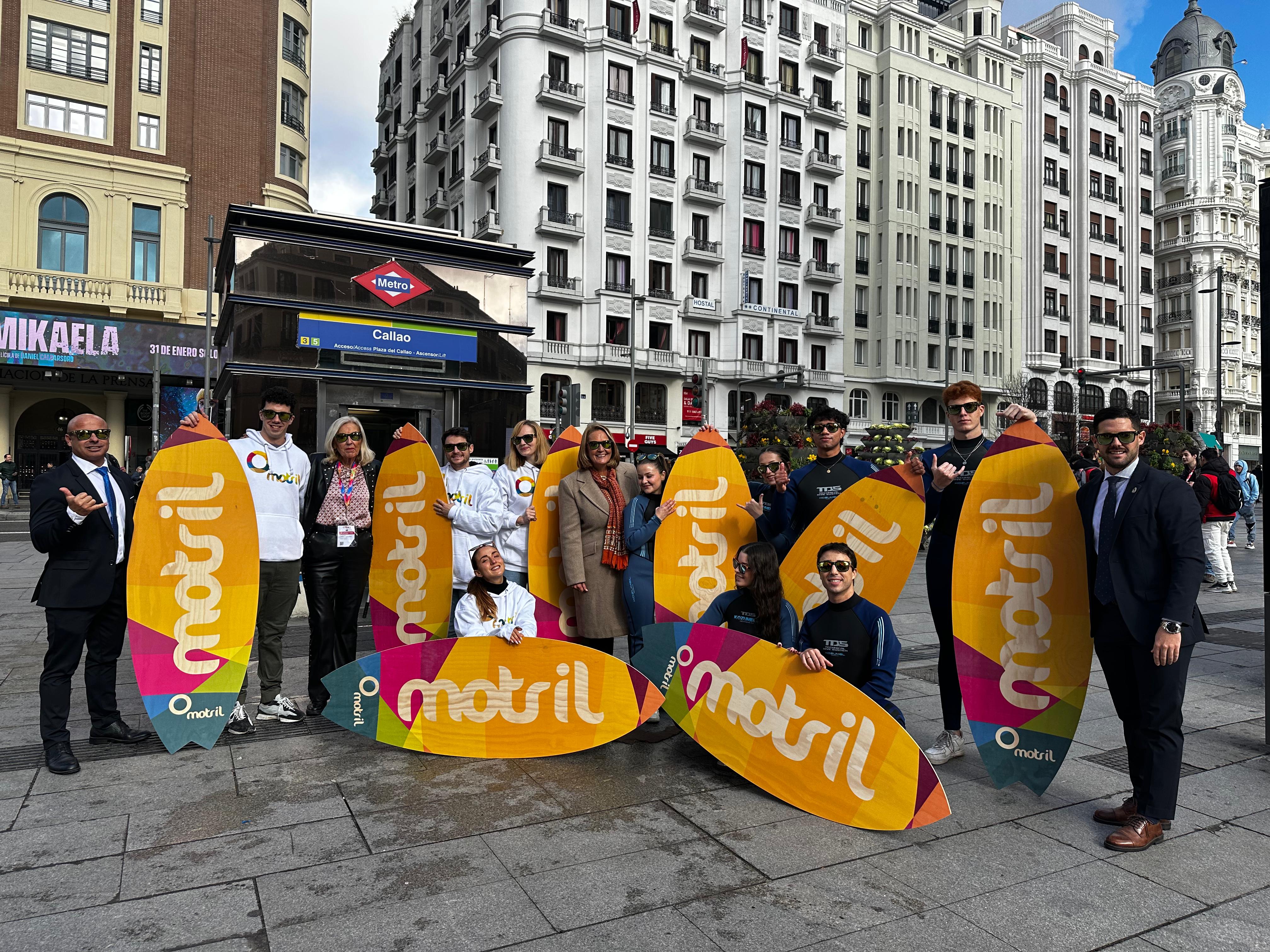 Acción promocional de Motril en Madrid