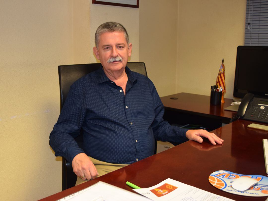 Salvador Fabregat, Pdte. de la Federación de Baloncesto de la Comunidad Valenciana