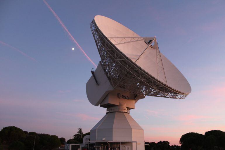 Antena de la ESA en Cebreros (Ávila)