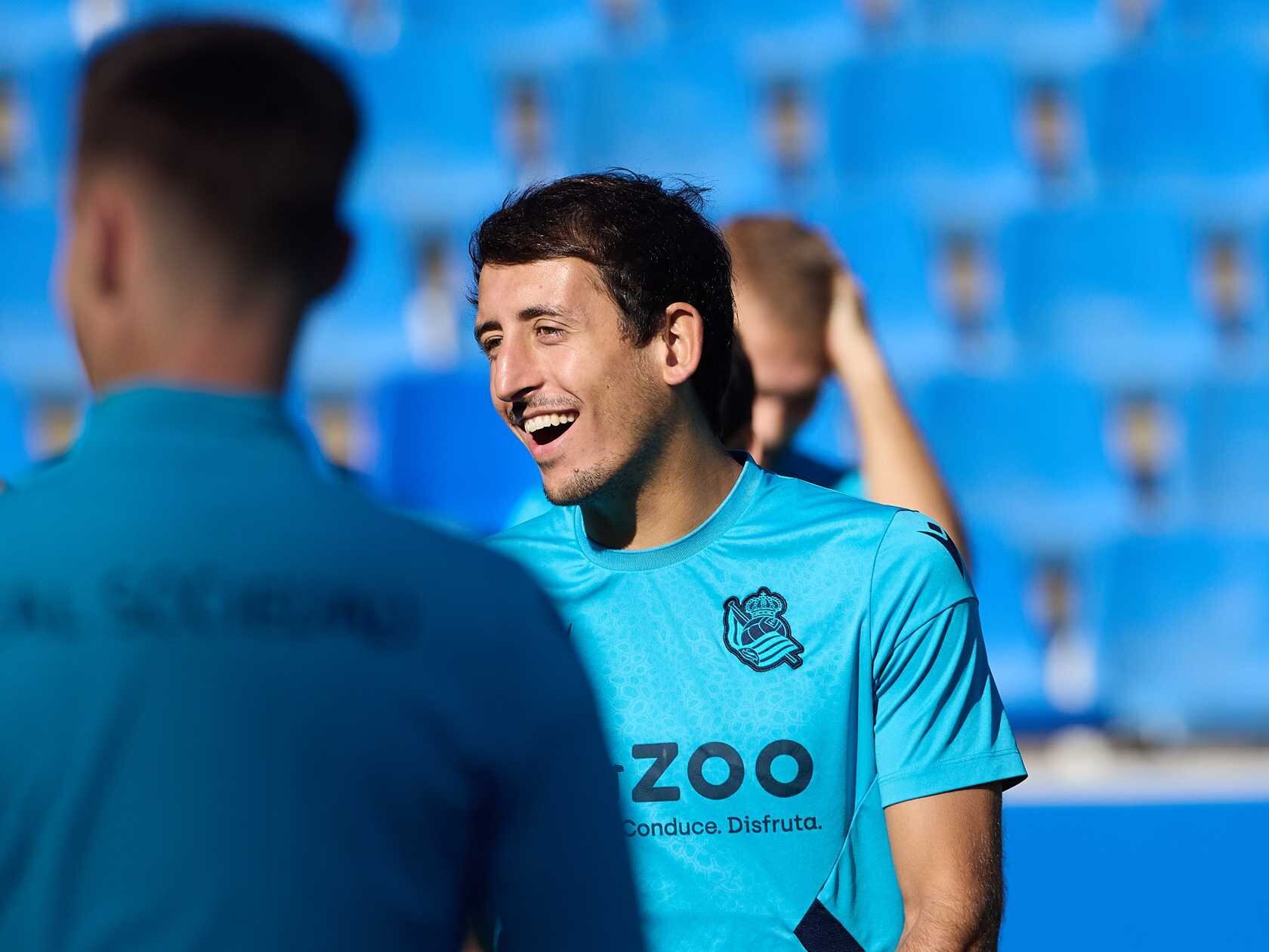 Mikel Oyarzabal vuelve a los entrenamientos con la Real Sociedad  (Real Sociedad).