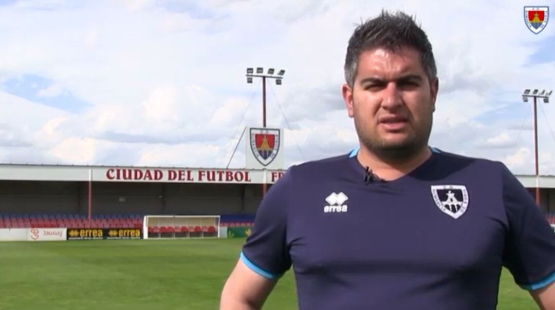 José Alejandro Huerta, segundo entrenador del Numancia.