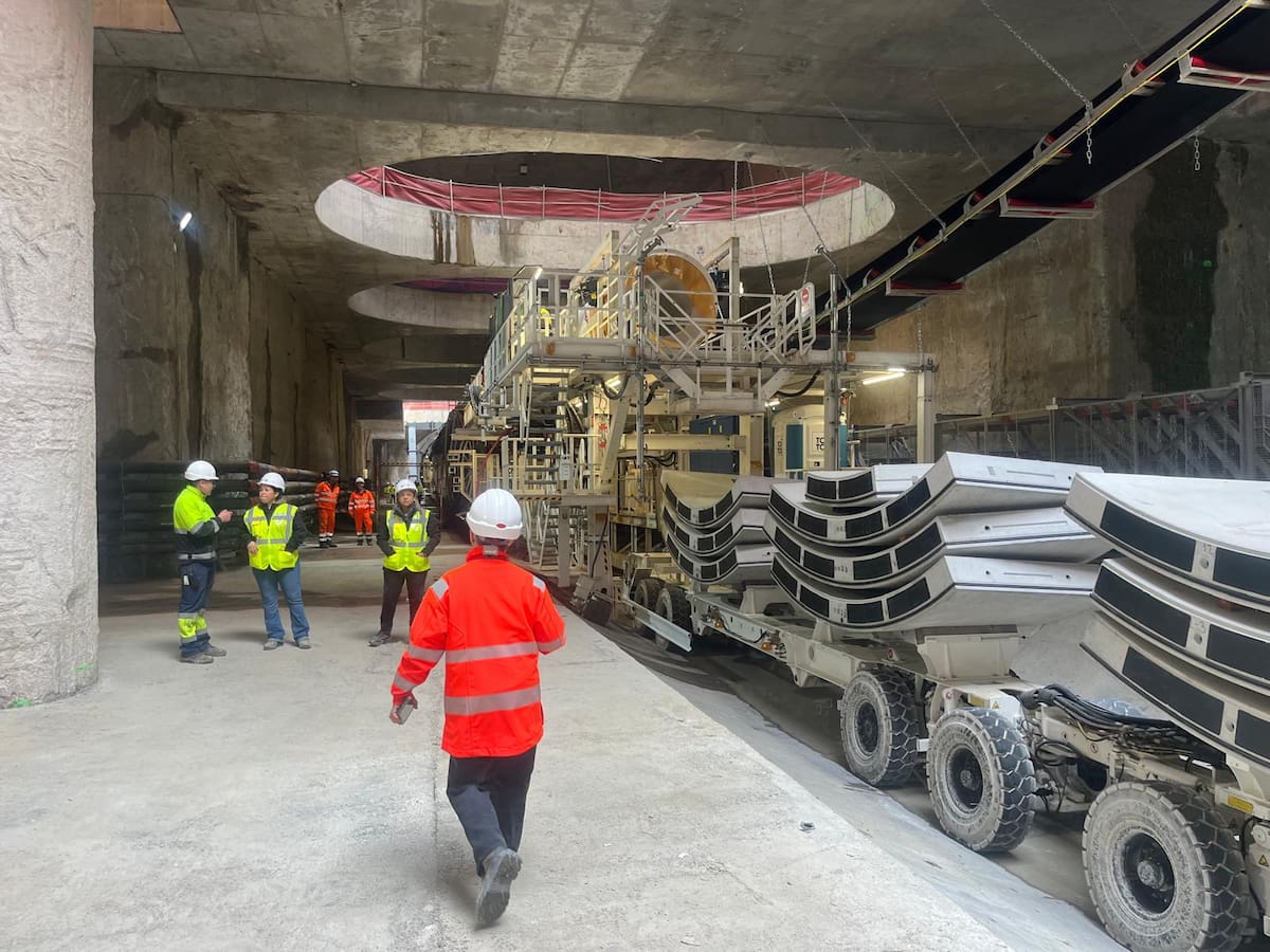 La tuneladora 'Mayrit' comienza a funcionar en la ampliación de la Línea 11 de Metro