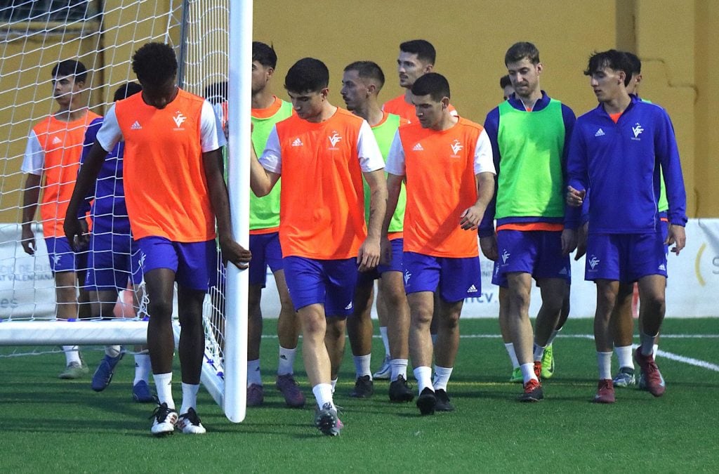 Jugadores convocados el pasado 2 de noviembre, en Picassent