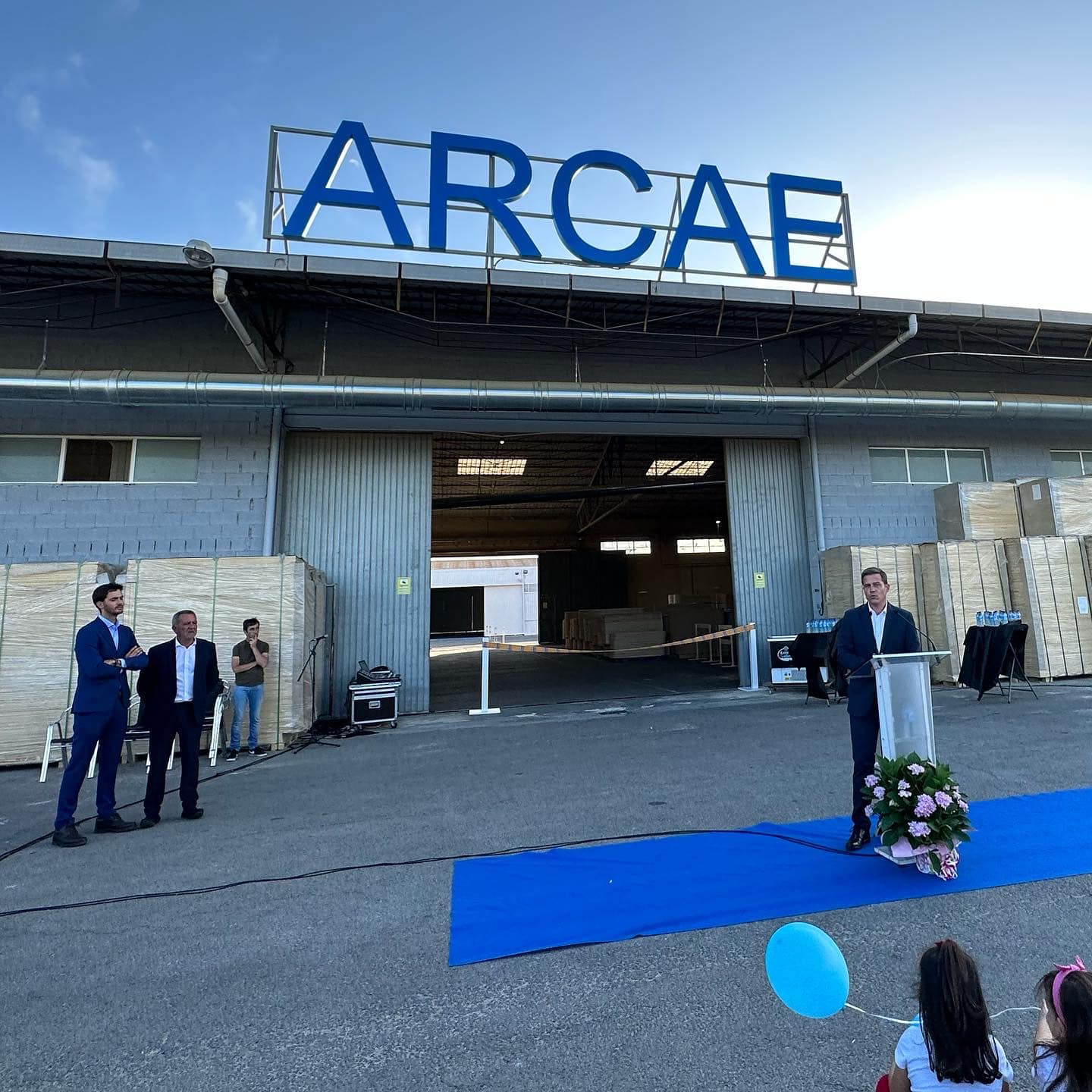 Acto de inauguración oficial de ARCAE