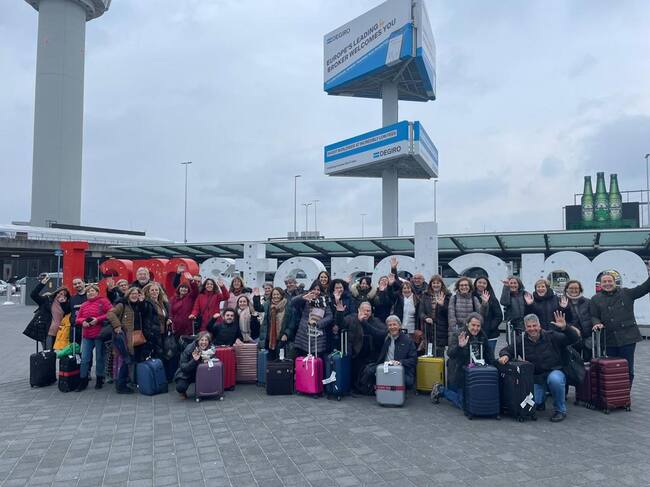 Participantes en el viaje organizado por Instituto Europeo para el Conocimiento del Holocausto