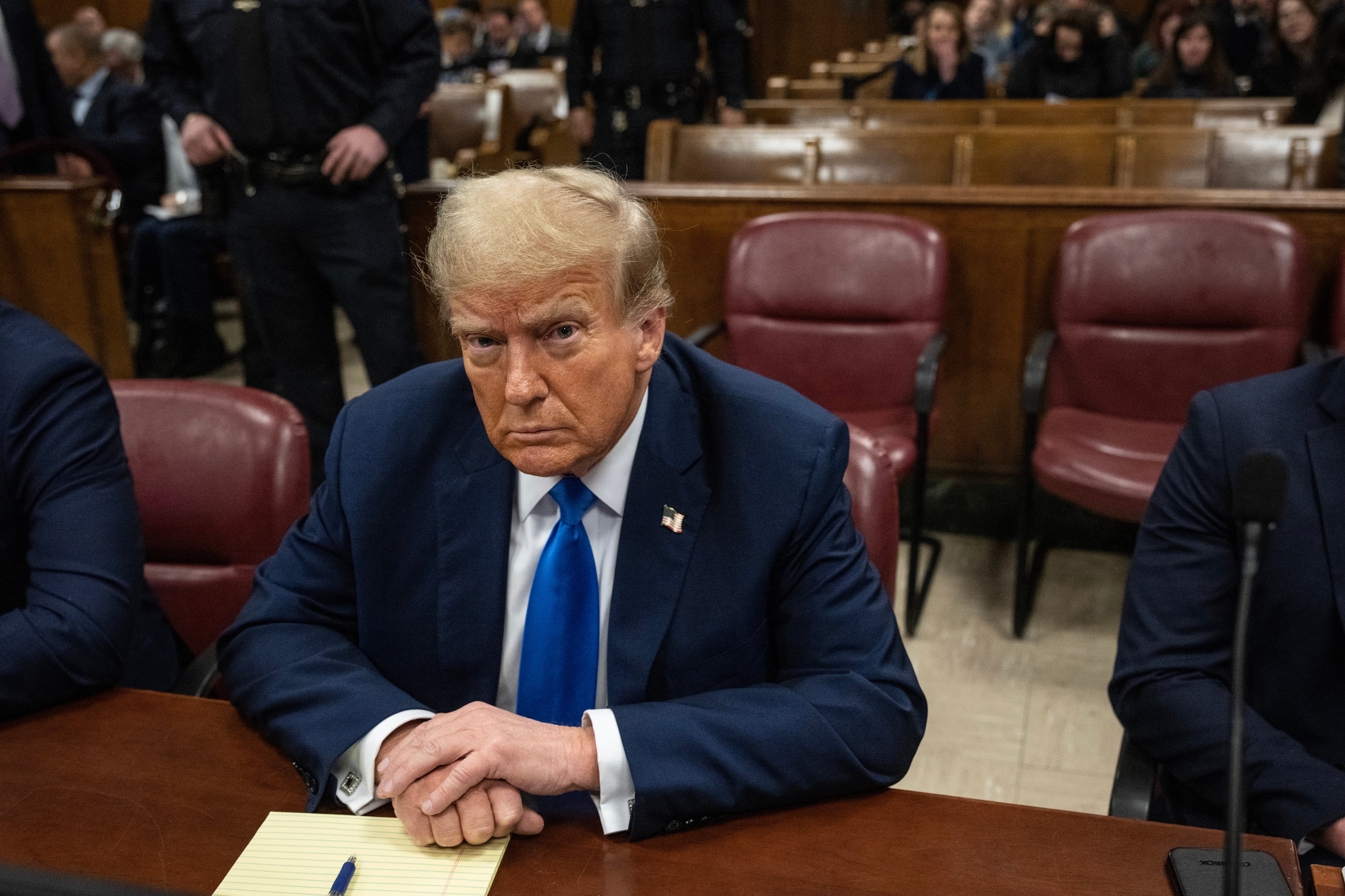 El presidente electo Donald Trump. (tormenta, Nueva York) EFE/EPA/VICTOR J. BLUE / POOL