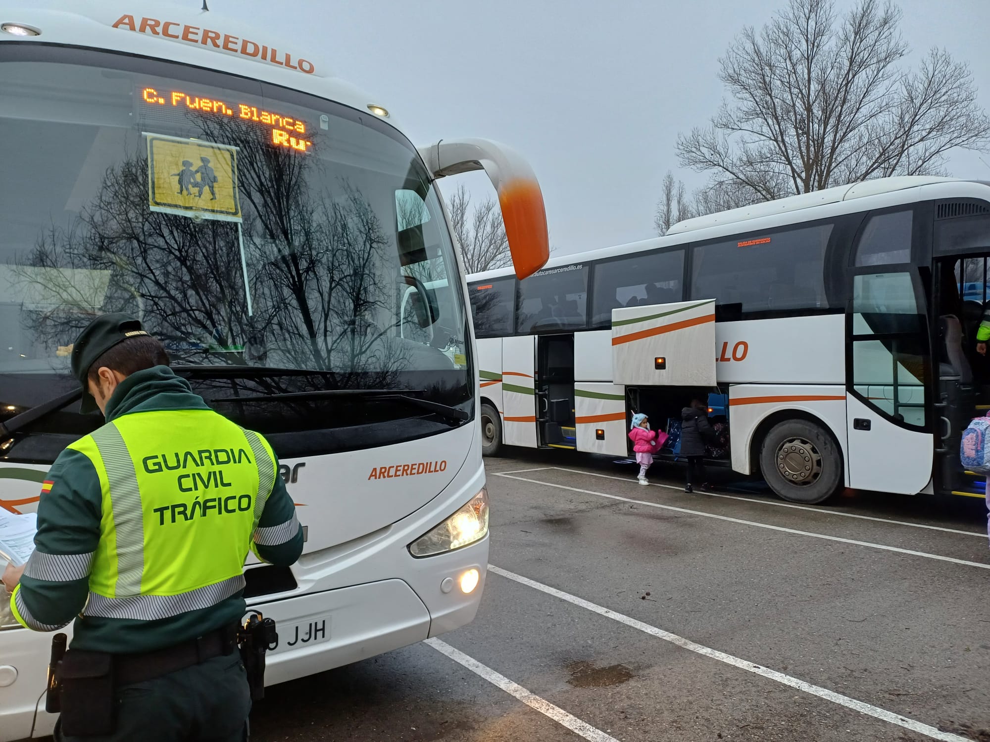 Control del transporte escolar