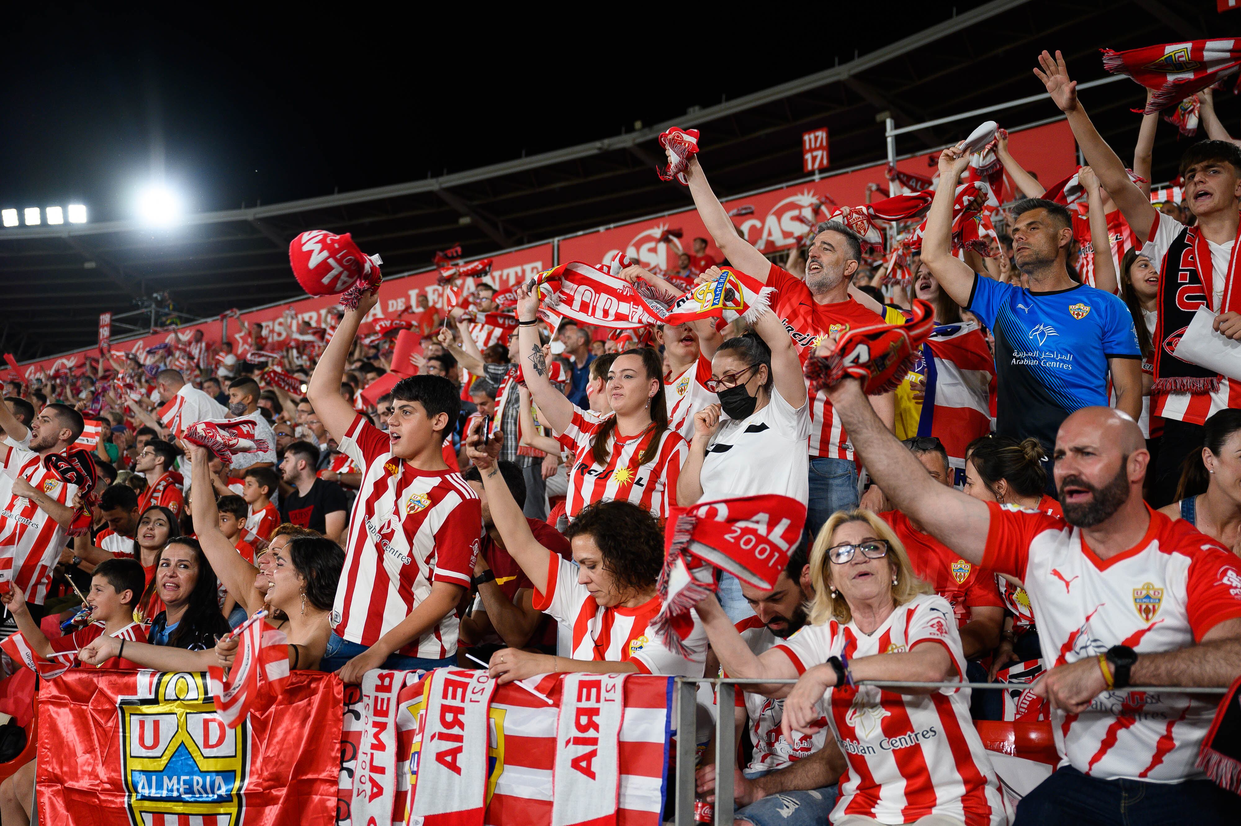 Una afición de Primera División.