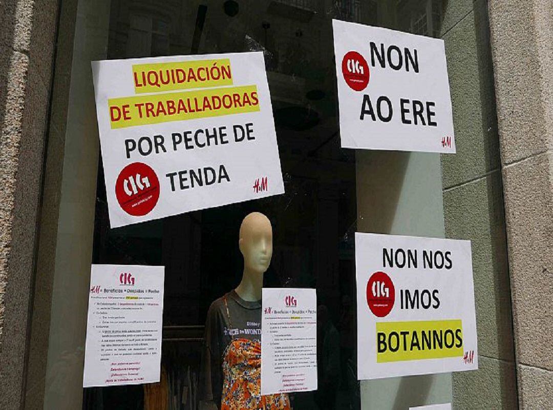 La mesa de negociación comenzaba el 23 de abril, donde las empleadas de la tienda de Ourense no estaban representadas.