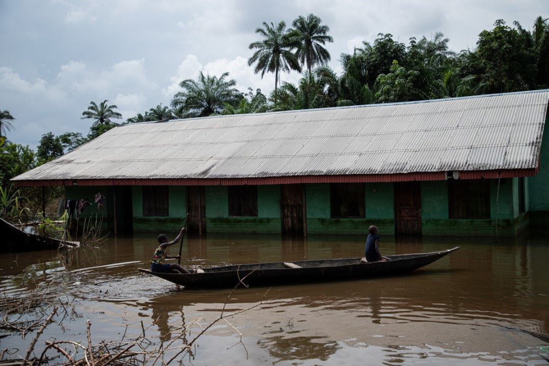 Inundaciones en Nigeria.