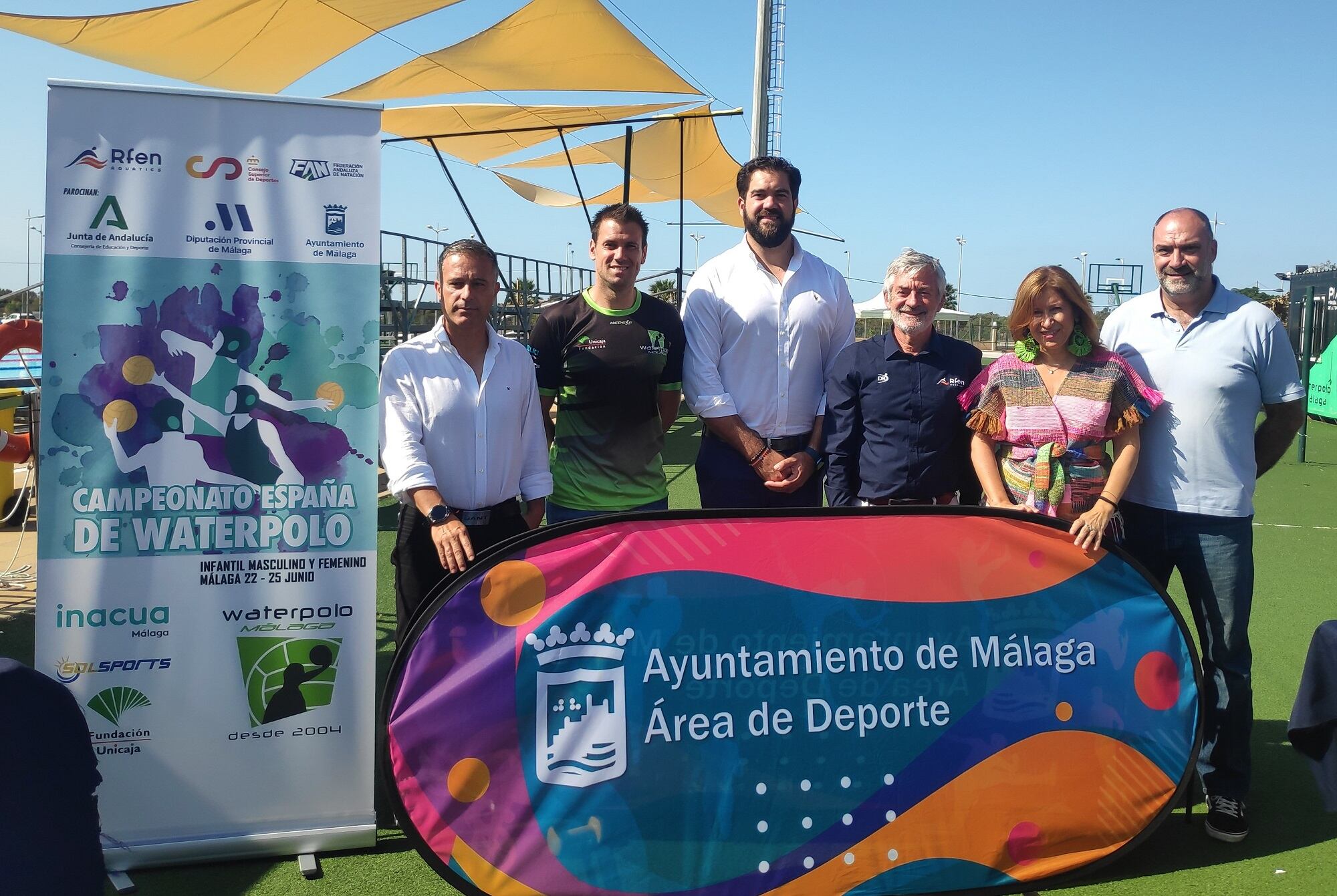 El Centro Inacua acogió la presentación del Campeonato de España de waterpolo infantil