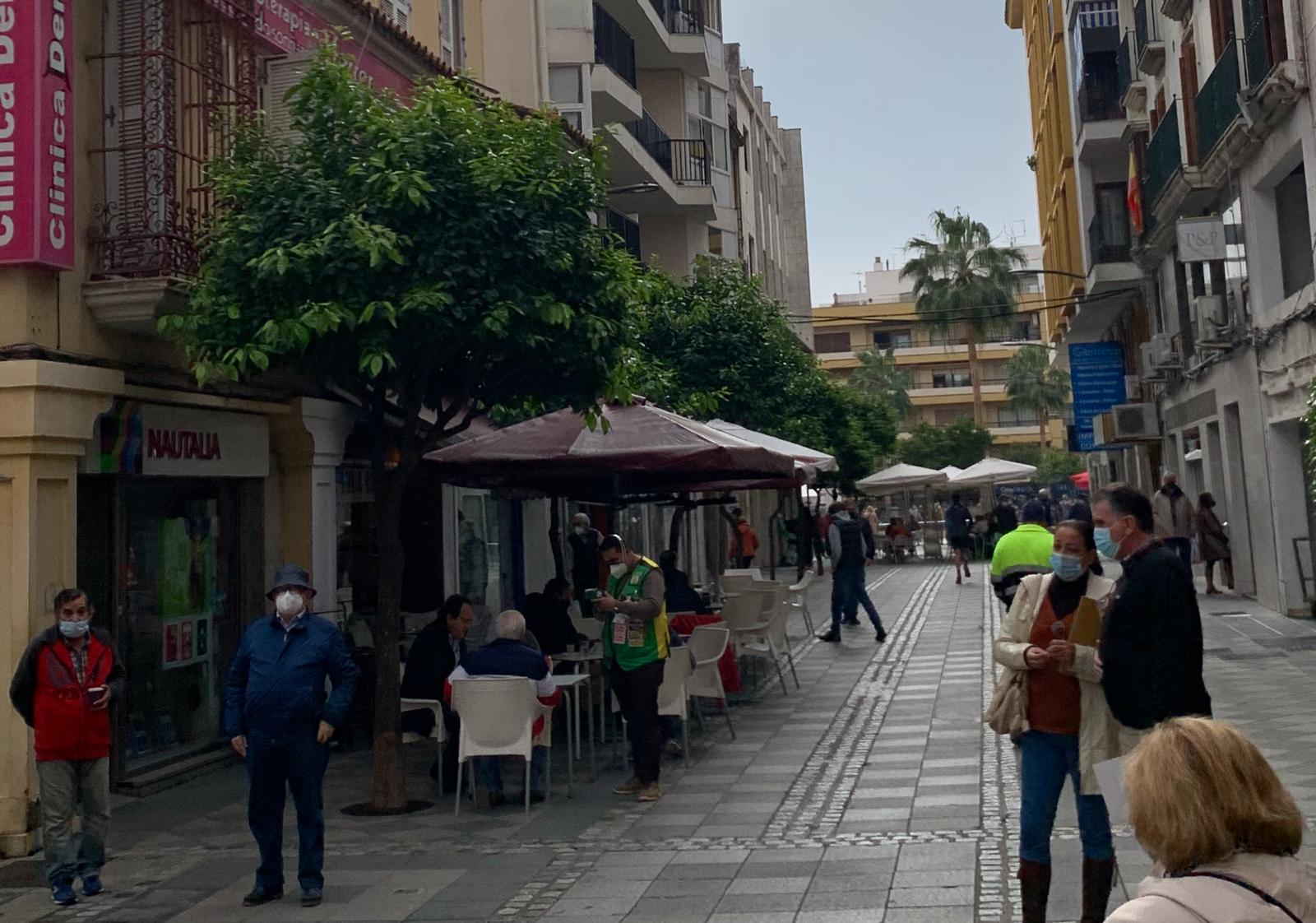 Calle Alfonso XI, Algeciras.