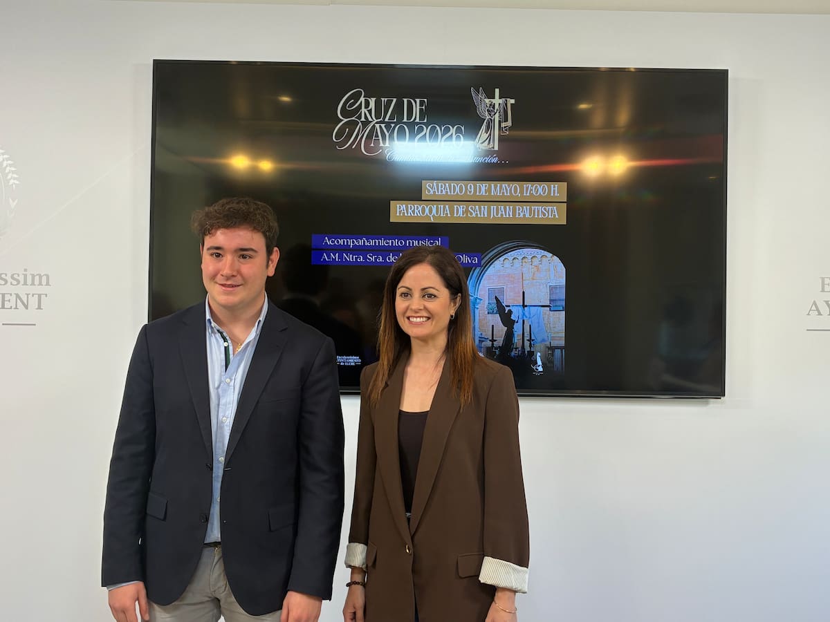 Elche acoge por segundo año consecutivo la Cruz de Mayo el próximo sábado 9 de mayo