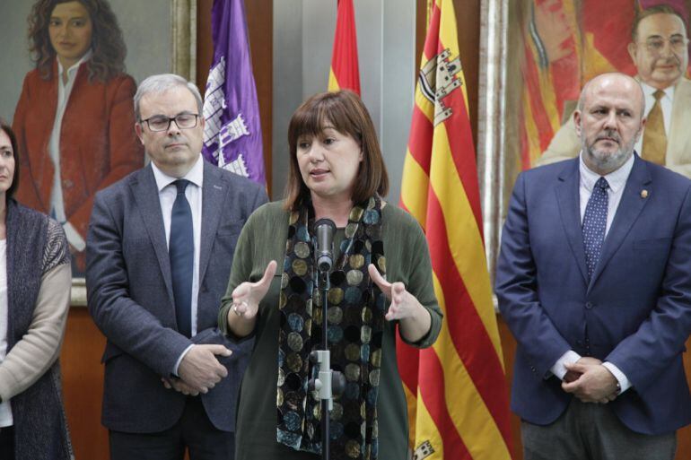 Francina Armengol, presidenta del Govern, en un acto en Ibiza.