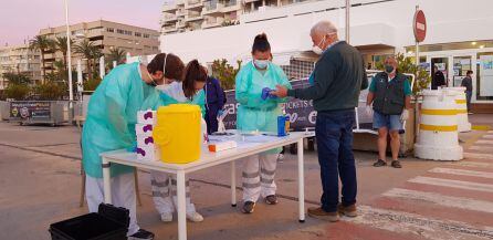 Pruebas realizadas este lunes