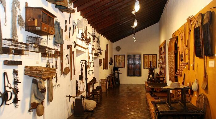 Interior del Museo de Artes Populares de Málaga