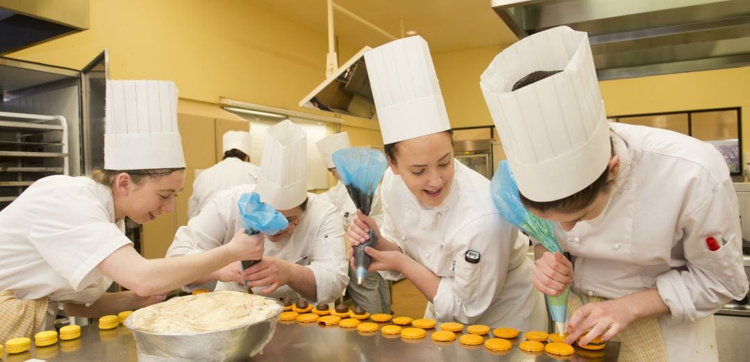 Estudiantes de cocina