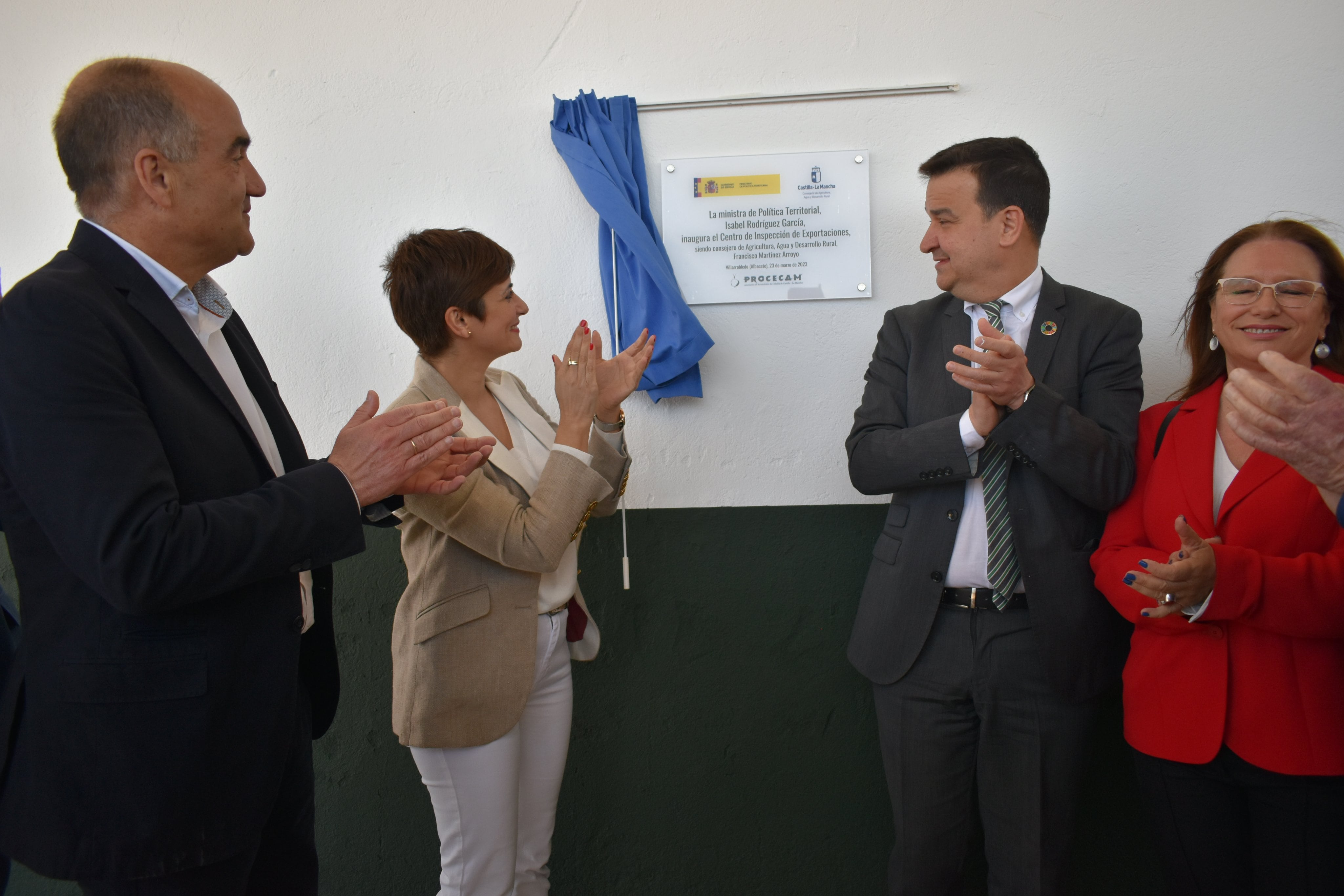 Inauguración del Centro de Inspección de Controles de Exportación en Villarrobledo