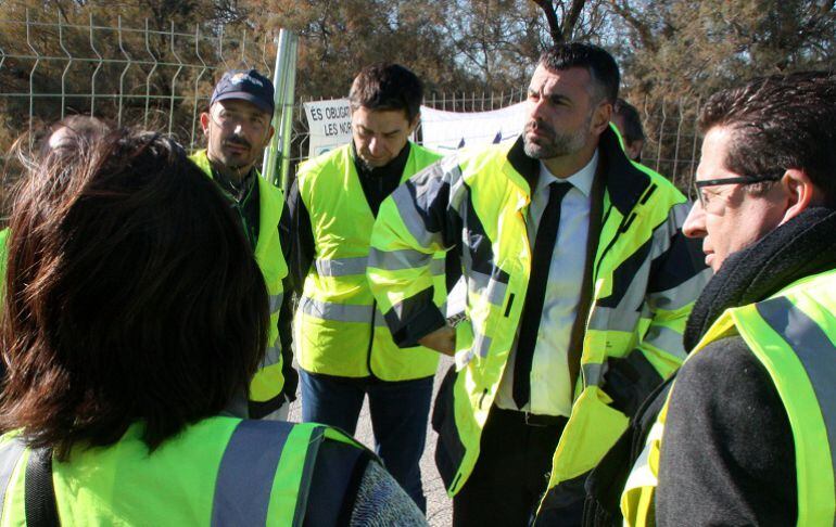 Santi Vila va visitar la Pletera de l'Estartit.
