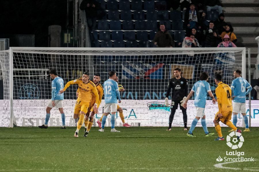 Imagen del choque de la Liga