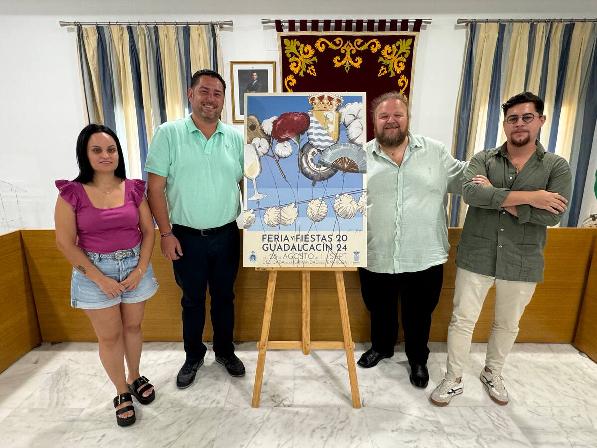 Ezequiel Benítez, Laura Gallego y Raya Real, atractivos de la Feria de Guadalcacín 2024