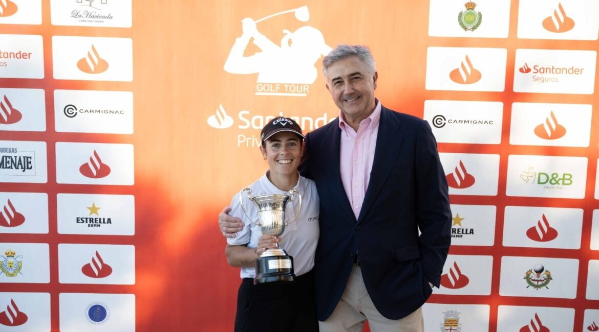 La malagueña Ana Peláez se proclamó campeona del Santander Campeonato de España de Profesionales Femenino 2025