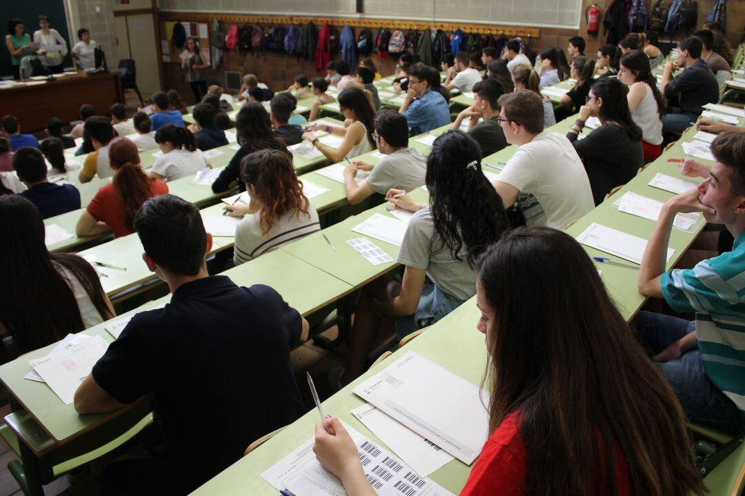 Prueba de acceso en la Universidad de Zaragoza