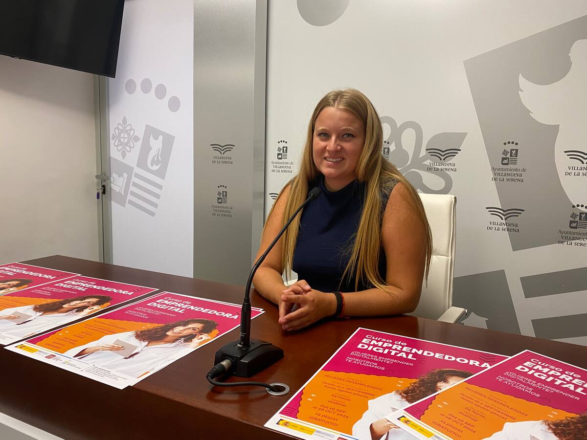 La Universidad Popular de Villanueva de la Serena oferta un curso gratuito de emprendedora digital