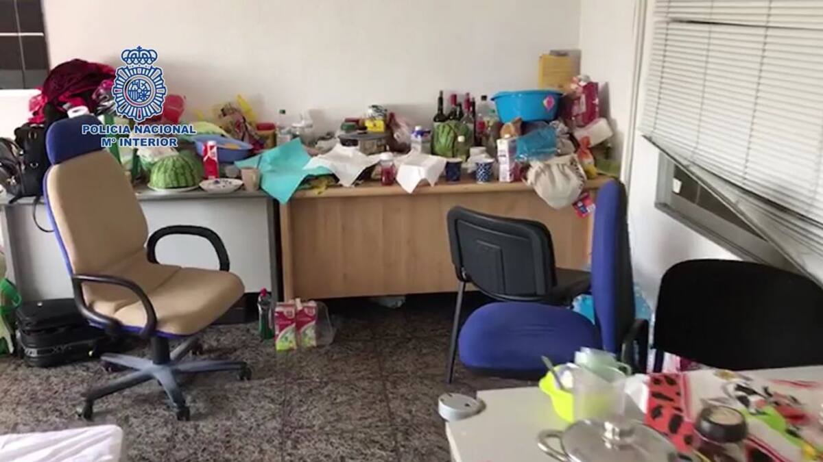 Cinco detenidos por explotación laboral a inmigrantes ilegales, que vivían en condiciones infrahumanas