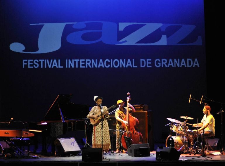 Carmen Souza en el Festival de Jazz de Granada
